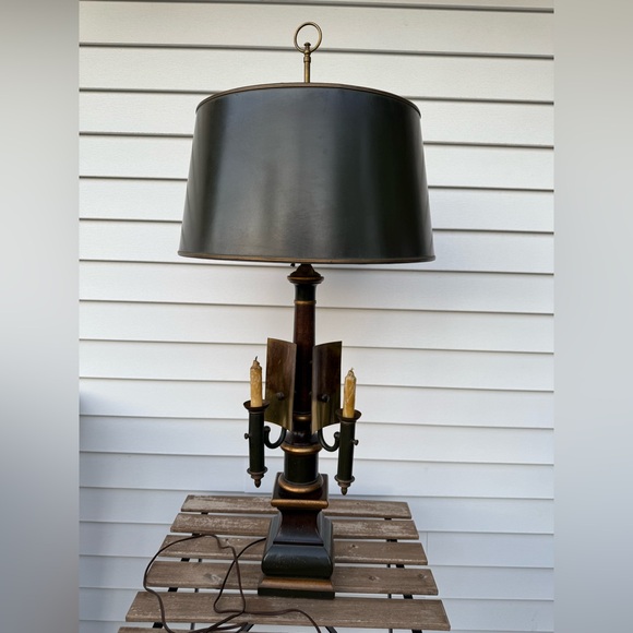 Frederick Cooper Table Lamp Adjustable Candlesticks - Picture 1 of 16